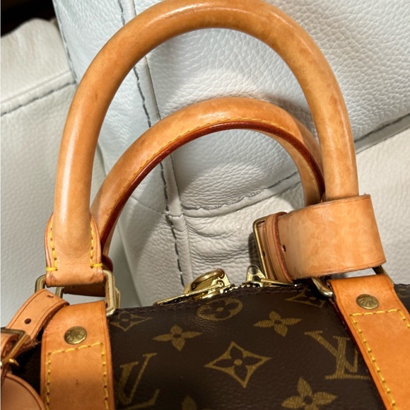 KEEP ALL 45 Louis Vuitton bag. Comes with lock and key key #306 and tag. - Picture 12 of 17
